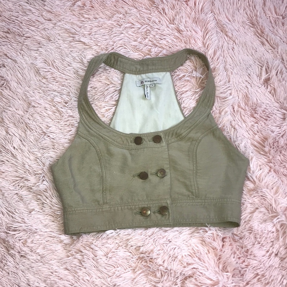 BCBGeneration cropped vest